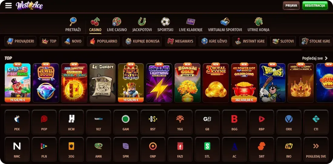 westace casino igre